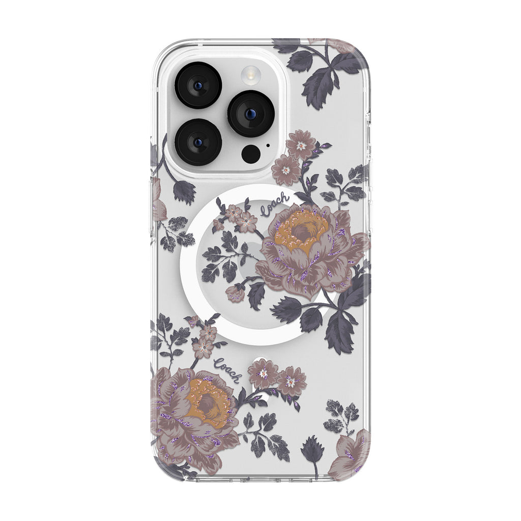 Coach | iPhone 14 Pro - Protective Case for MagSafe - Moody Floral | CIPH-127-MDYFC