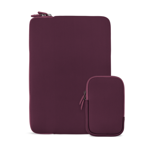 LOGiiX | Vibrance Essential Sleeve for Laptops up to 14 inch - Burgundy | LGX-13305