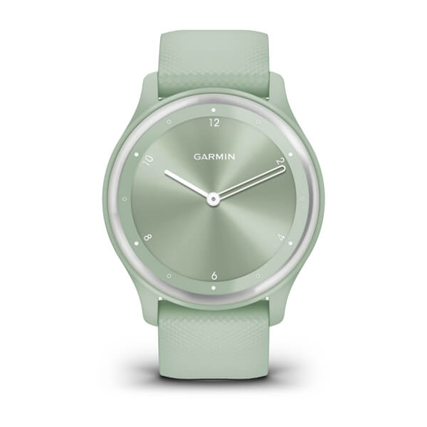 Garmin | Vivomove Sport GPS Smartwatch and Fitness Tracker Cool Mint | 010-02566-03