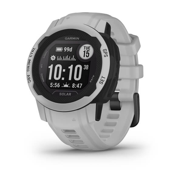 Garmin | Instinct 2S Solar Smartwatch and Fitness Tracker Mist Gray | 010-02564-11