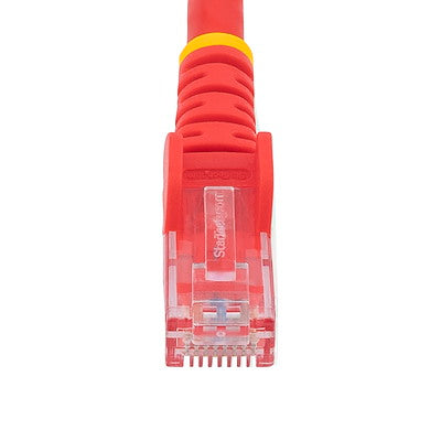 Startech | Cat6 Snagless Ethernet Cable (650mhz 100w Poe Rj45 Utp) - 14 Ft - Red | N6PATCH14RD