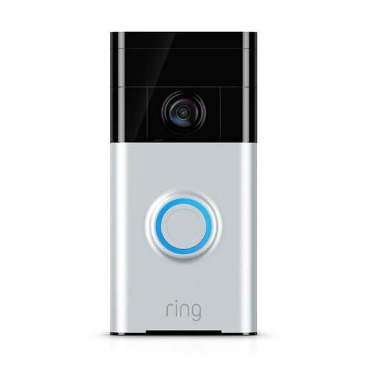 Ring | Video Doorbell (2nd Gen) - Satin Nickel (EN) | 8VR1SZ-SEN0