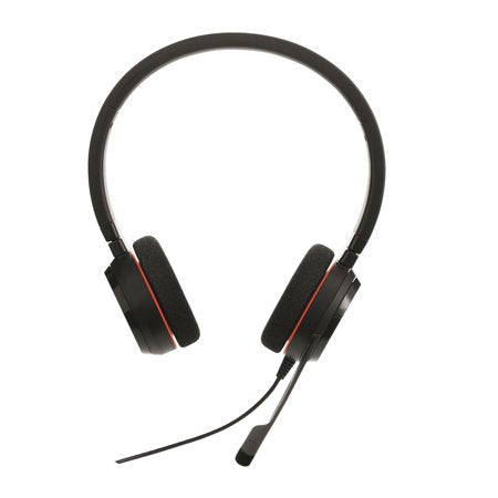 Jabra - Gn Us Jabra Evolve 20 Microsoft Lync Stereo - Stereo - USB - Wired - Over-the-head - Binaural - Supra-aural - Noise Cancelling Microphone - Noise Canceling