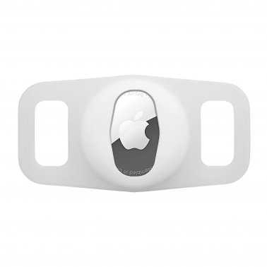 Case-Mate | Dog Collar for Apple AirTag Glow in the Dark - Clear | 15-09953