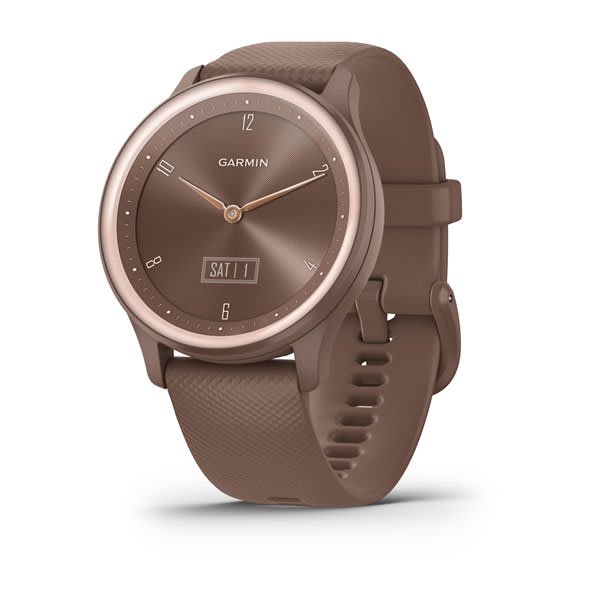 Garmin | Vivomove Sport GPS Smartwatch and Fitness Tracker Cocoa | 010-02566-02