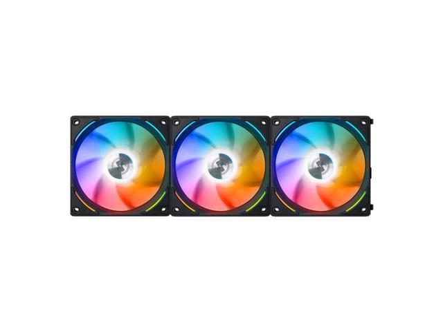 Lian-Li | FAN AL120 black 3pcs pack & fan controller included UF-AL120-3B