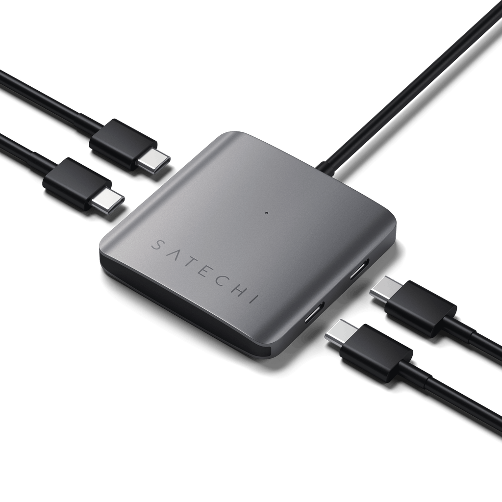 Satechi | Aluminum 4 Port USB-C Hub | ST-UC4PHM