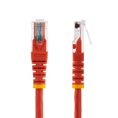 Startech | Cat5e Molded Patch Cable W/ Molded Rj45 Connectors 15ft/4.5m - Red | M45PATCH15RD