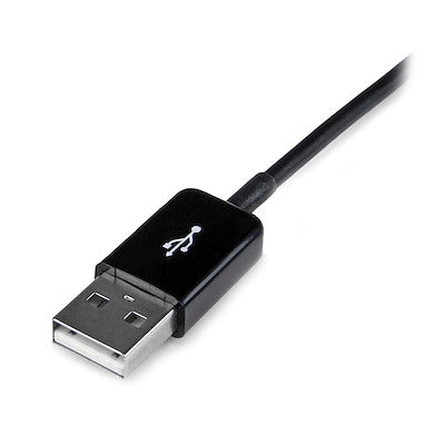SO Startech | USB-A To 30-Pin Dock - Connector for Galaxy Tab - Black | USB2SDC1M