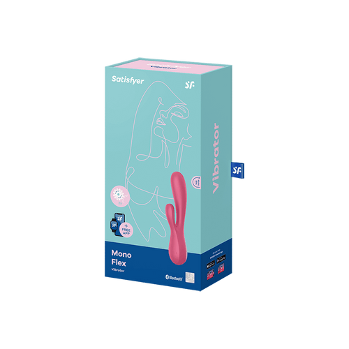 Sexual Wellness Satisfyer | Mono Flex Dual Stimulator Red SF02668