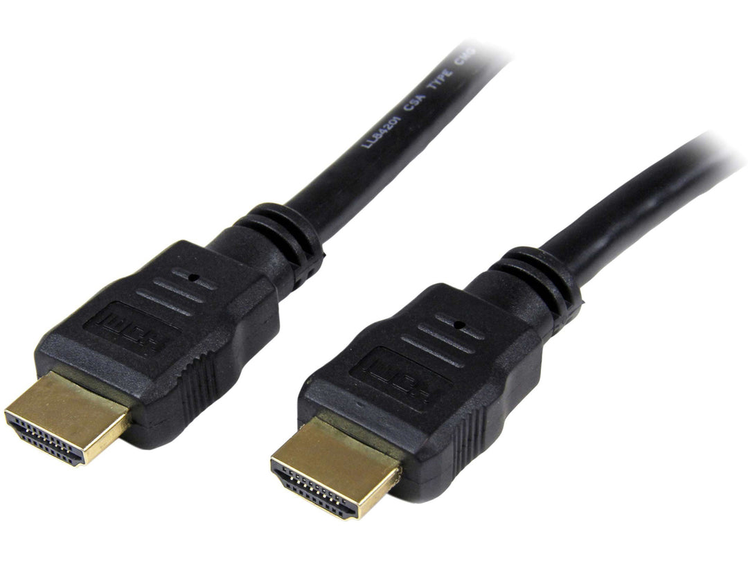 Startech | HDMI 1.4 (M) - HDMI 1.4 (M) High Speed Cable W/ Ethernet - 1m / 3ft | HDMM3