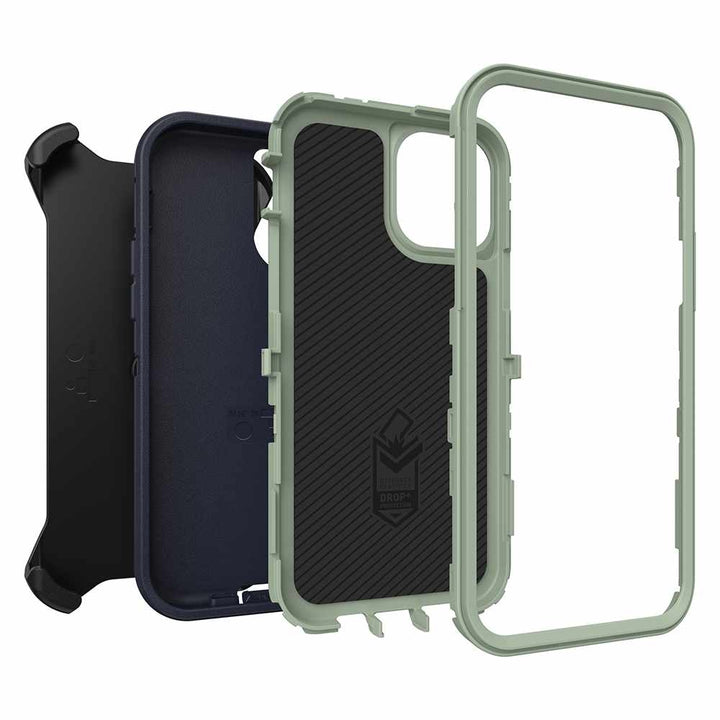 Otterbox | iPhone 12/12 Pro - Green/Blue (Varsity Blues) Defender Series Case | 120-3381