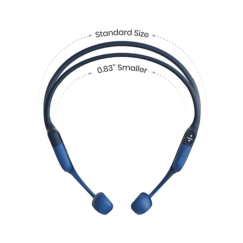 Shokz | OpenRun Mini Bone Conduction Bluetooth Headphones - Blue
