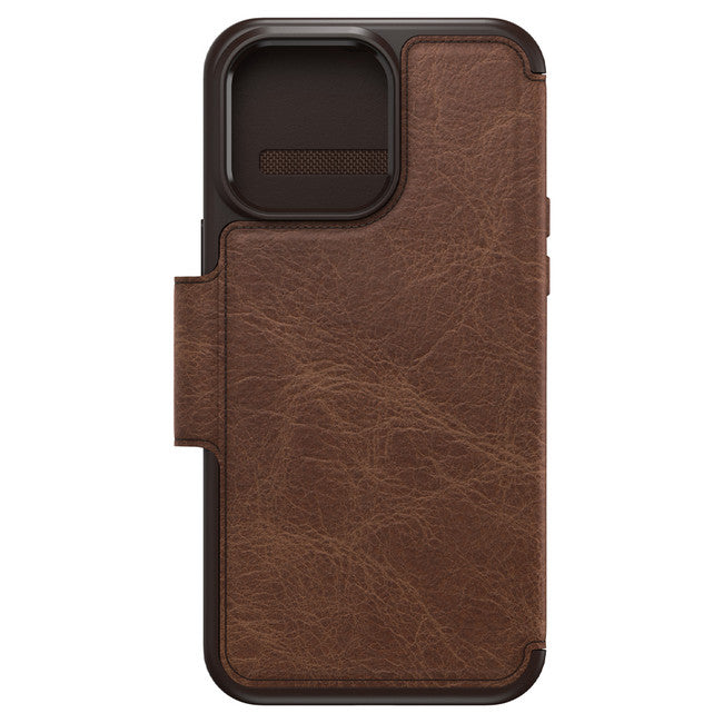 Otterbox | iPhone 14 Pro - Strada Leather Folio Case - Brown | 120-6173