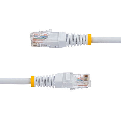 Startech | Cat5e Molded Patch Cable W/ Molded Rj45 Connectors - 3 Ft - White | M45PATCH3WH