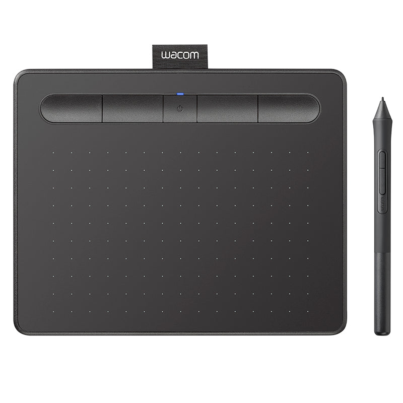 Wacom | Intuos Wireless Graphic Tablet with 3 Bonus Software included, 7.9in x 6.3in, Black CTL4100WLK0