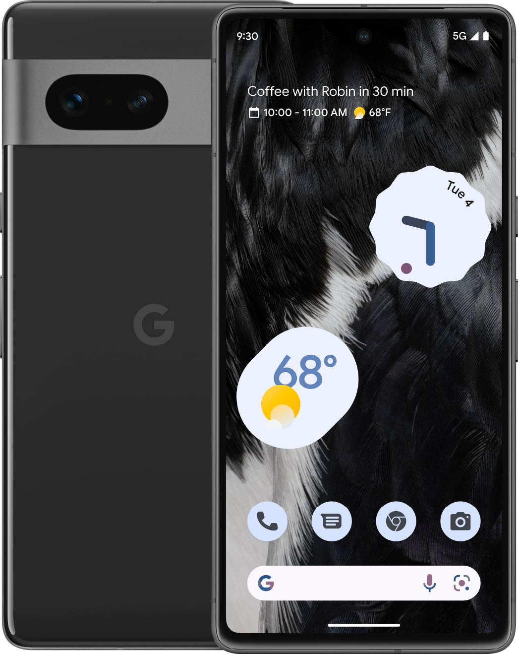 Google | Pixel 7  128GB Smartphone - Unlock - Obsidian | GA03923-US
