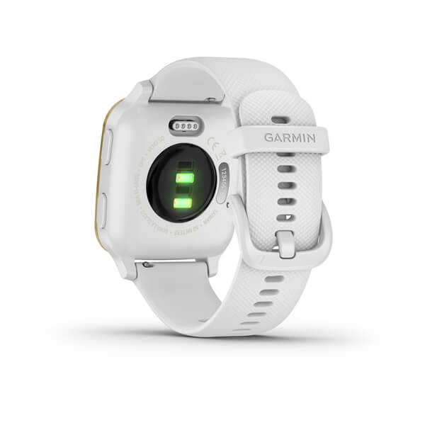 Garmin | Venu Sq GPS Smartwatch and Fitness Tracker with Incident Detection - White | 010-02427-01