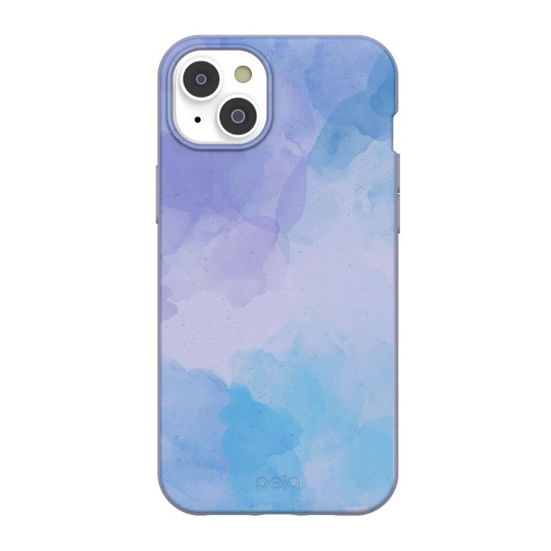 /// Pela | iPhone 14 Plus Blue Reflections Case Eco-Friendly/Compostable - Lavender | 15-10638
