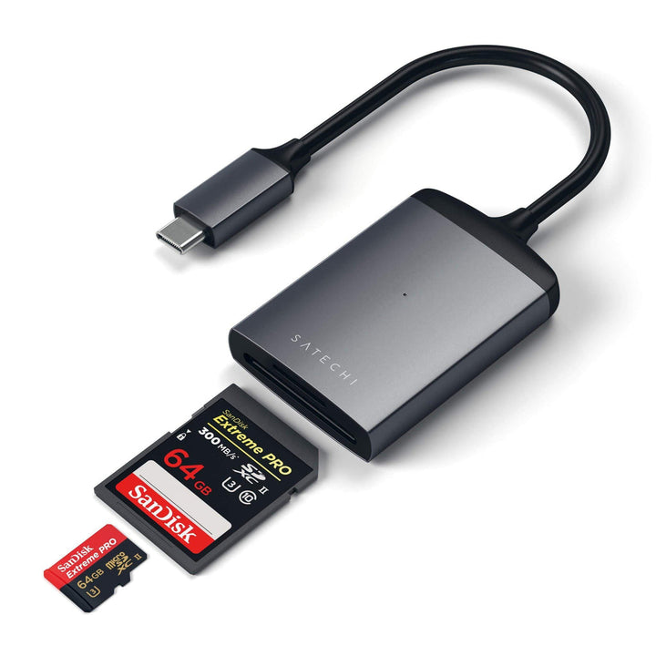 Satechi | Type-C Card Reader Adapter SD 4.0 312 MB/s | ST-TCU3CRM