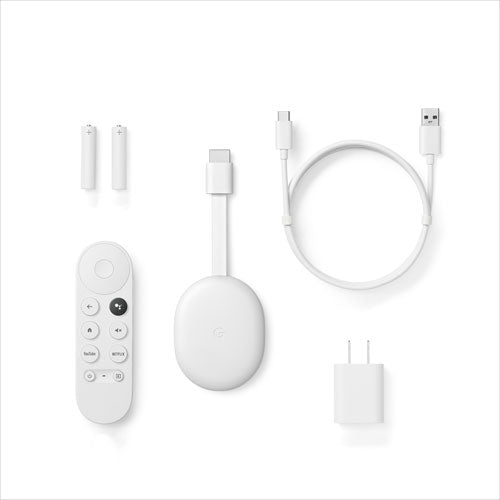 Google | Chromecast with Google TV HD - Snow | GA03131-CA