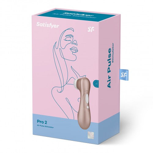 Sexual Wellness Satisfyer | Pro 2 Air-Pulse Stimulator Light Gold SF15030