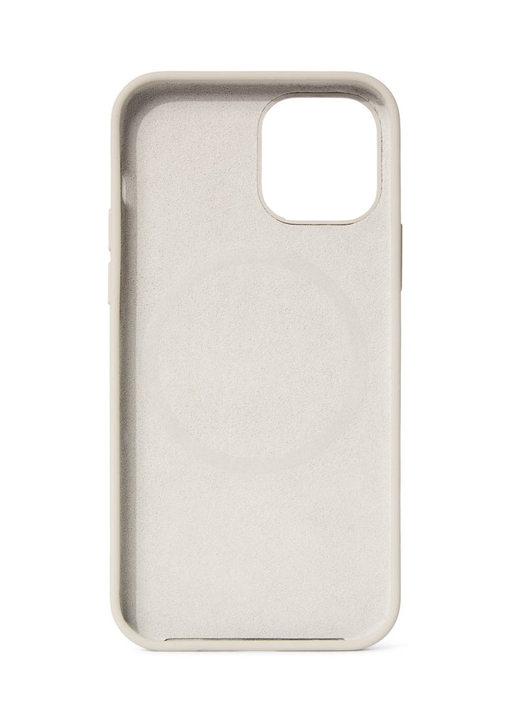 Decoded | Silicone Backcover with MagSafe for iPhone 12/12 Pro - Clay | DC-D21IPO12PBC7SCY