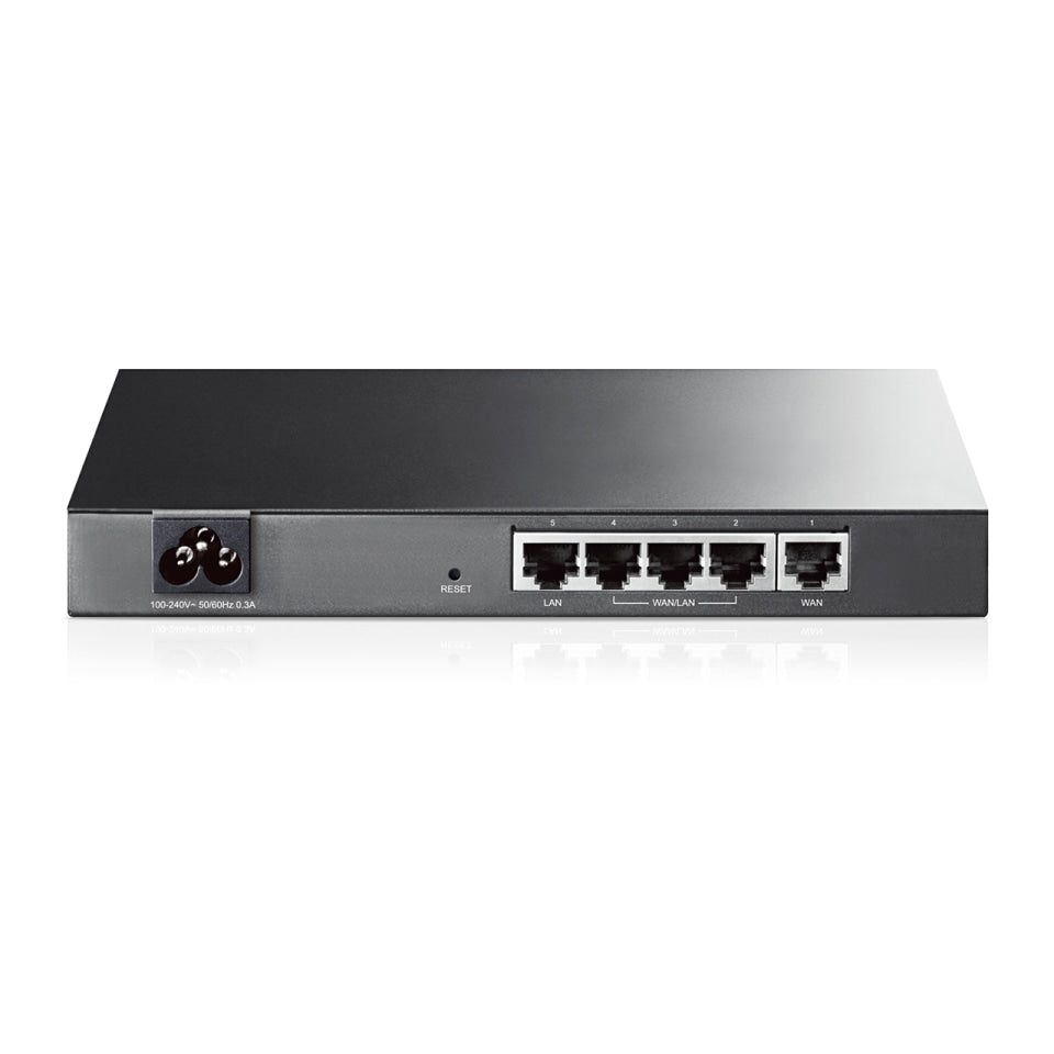 TP-Link | Wired Load Balance Broadband Router W/3 Changeable WAN/LAN ports | TL-R470T+