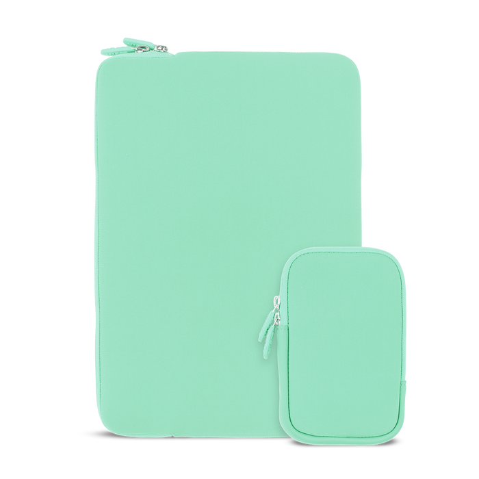 //// LOGiiX | Vibrance Essential Sleeve for Laptops up to 14 Inch - Mint | LGX-13298