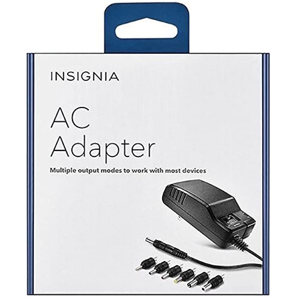 Insignia | 7-Tip AC Adapter Set | NS-AC501-C