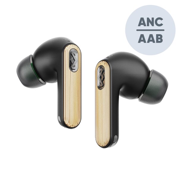 House of Marley | Redemption ANC 2 True Wireless Earbuds - Black | 15-10775