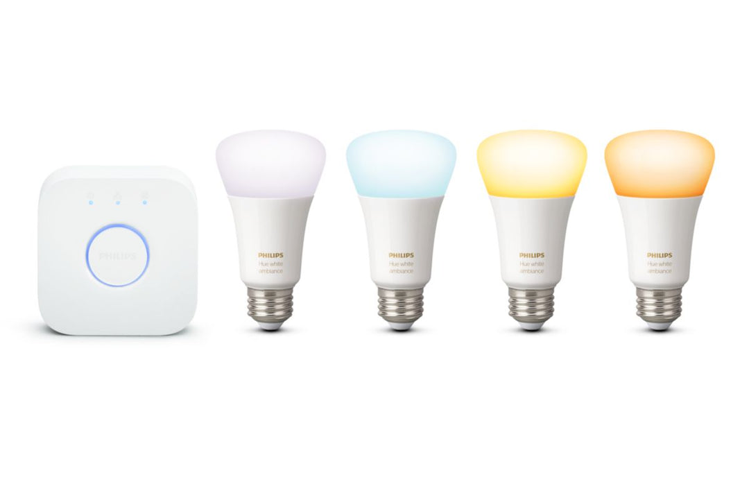 //// Philips Hue | Starter Kit Smart LED Bulb - White & Colour Ambiance - 4PK |