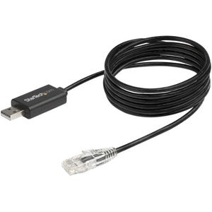 Startech | 6 Ft. (1.8 M) Cisco USB Console Cable -USB to RJ45| ICUSBROLLOVR