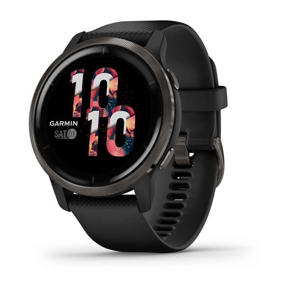 Garmin | Venu 2 GPS Smartwatch - Black | 010-02430-01