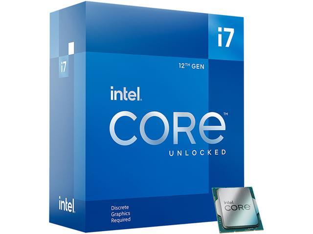 Intel | CPU Core i7-12700K Octa-Core 3.6GHz Processor BX8071512700KF