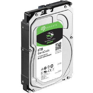 Seagate | BarraCuda 6TB 5400 RPM 256MB Cache SATA 6.0Gb/s 3.5" Internal Hard Drive Bare Drive