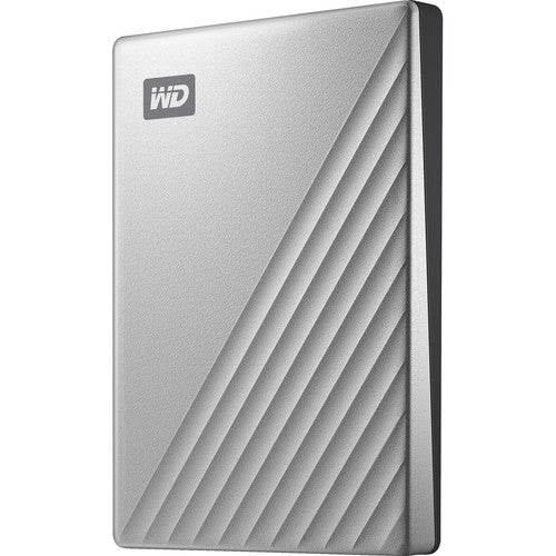 WD | My Passport Ultra 2TB USB-C Portable External Hard Drive - Silver | WDBC3C0020BSL-WESN