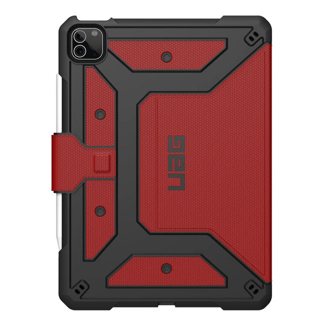 UAG | iPad Pro 11 2021/2020/iPad Air 4 -Metropolis Folio Case - Magma (Red) | 120-4055