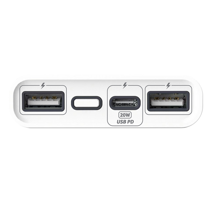 LOGiiX | Piston Power - Crystal Mag 10000 mAh - White | LGX-13511