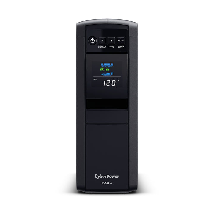 CyberPower | Sinewave Series UPS - Mini-Tower 10 Outlets 1350VA LCD 120VAC | CP1350PFCLCD