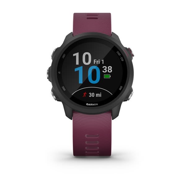 Garmin | Forerunner 245 GPS Running Smartwatch and Fitness Tracker - Purple | 010-02120-01