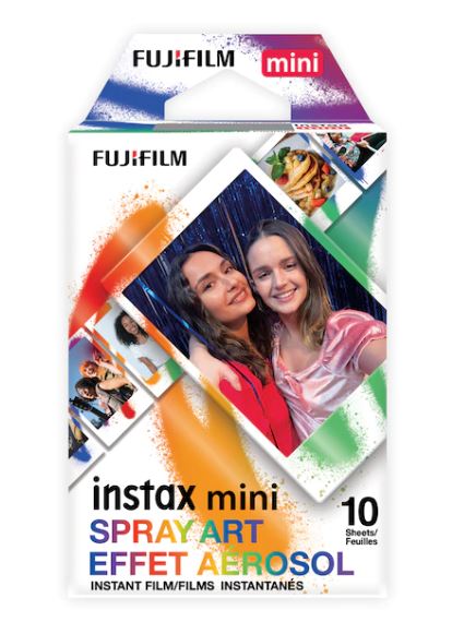 Fujifilm | Instax Mini Instax Film - Spray Art (10 Exposures) | 600022657