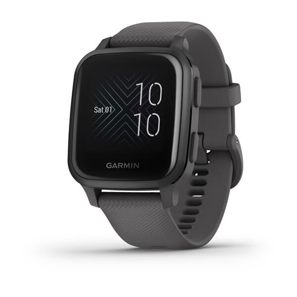 Garmin | Venu Sq GPS Smartwatch and Fitness Tracker with Incident Detection - Grey | 010-02427-00
