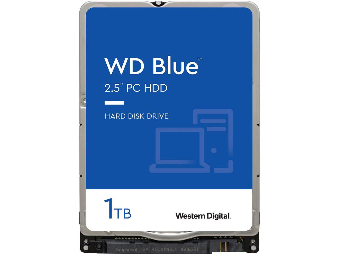 WD | Blue 1TB 5400 RPM 128MB Cache SATA 6.0Gb/s 2.5" Mobile Hard Drive | WD10SPZX