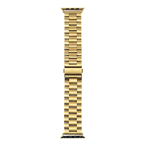 Strapsco | Apple Watch 42/44mm - Stainless Steel Band - Yellow/Gold | A.M1.YG.44