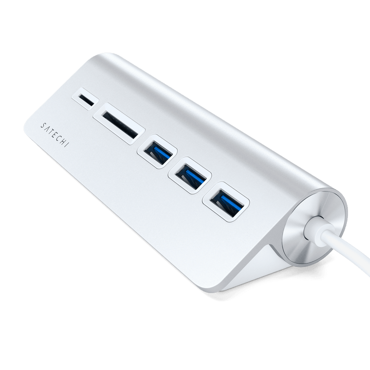 Satechi | USB A 3.0 Hub with Card Reader | ST-3HCRS