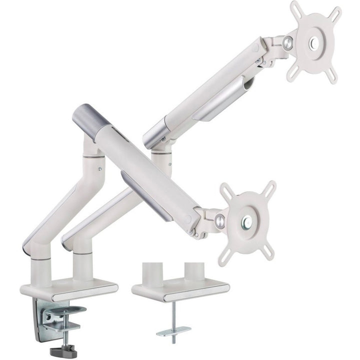 Amer | Hydra Dual Monitor/Flat Panel Mount With Articulating Arms, Clamp/Grommet Up to 32" | HYDRA2A