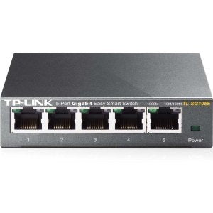 TP-Link | 5-Port Managed Gigabit Managed Easy Smart Switch | TL-SG105E