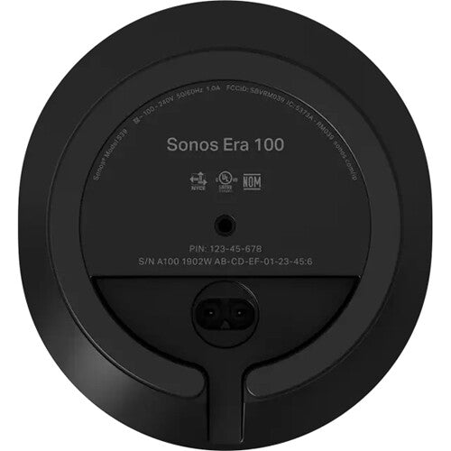 Sonos | Era 100 Wi-Fi / Bluetooth Smart Speaker - Black | E10G1US1BLK | PROMO ENDS JUN 11 | REG. PRICE $289.99