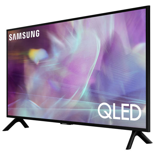 Samsung | 32" 4K UHD HDR QLED Tizen Smart TV - 2021 - Titan Grey | QN32Q60AAFXZC